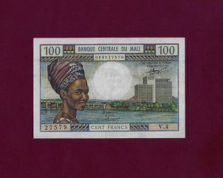 Mali 100 Francs 1972 - 73 P - 11 Ef - Au West Africa Equatorial