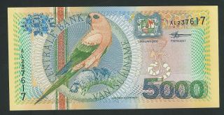 Suriname 5000 Gulden 2000 P - 152 Unc