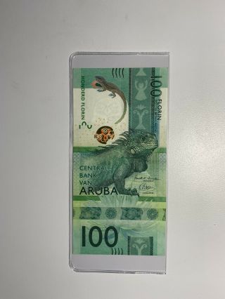Aruba 100 Florin Gulden 2019 Antilles Pick 24a Ef - Au