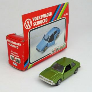 Polistil Ce54 - Volkswagen Scirocco Green - Die Cast 1/43 Italy - Boxed Vw