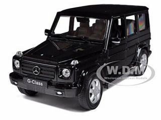 Issue Mercedes Benz G Class Wagon Black 1/24 - 1/27 Diecast By Welly 24012