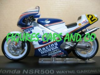 1/24 Moto Gp Serie 1 N° 6 Honda Nsr 500 1987 Wayne Gardner 2 Neuf Boite