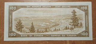 Canada $100 1954 Banknote Beattie Coyne AJ Series 2