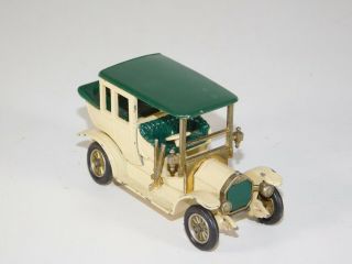 Vintage Lesney Matchbox Model Yesteryear 1910 Mercedes Benz Limousine Y3 Toy Car