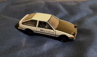 Tomica Dream 145 Initial D Toyota Ae86 Trueno 1/61 Tomy Diecast Car Model Only