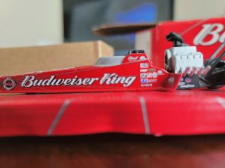 Kenny Bernstein 1/64 Scale Dragster Budweiser King Forever Red A Run To Remember