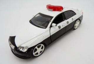 1/32 Scale Uni Fortune Diecast Toyota Crown Japanese Police Patrol Car