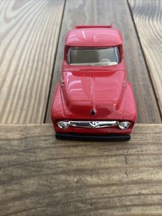 Road Champ Ford F - 100 1956 Red Pickup Truck 1:43 Scale