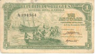 Angola Portugal 1 Angolar 06/10/1948