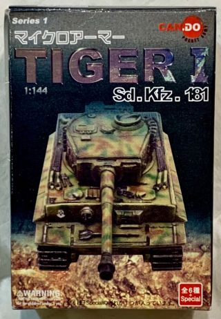 Cando (dragon) - Tiger 1 Sd.  Kfz.  181 - 1:144 Scale - 2002 Release