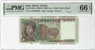 Italy 5000 Lire 1982,  P - 105b Banca D 