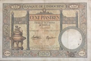 French Indochina; Banque De L 