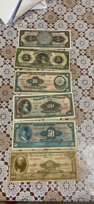 Billetes De Mexico