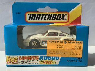 Matchbox Mb7 Porsche 959.