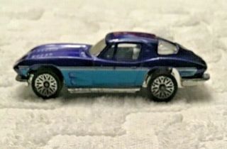 Hot Wheels Diecast Corvette Stingray 1979 Scale 1:64 Blue / Teal