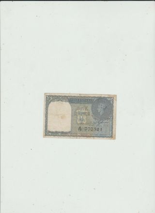 India 1 Rupee 1940