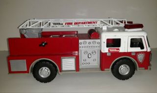 2010 Hasbro Tonka Fire Truck Plastic Lights And Sound