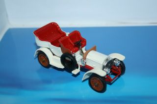 Mercedes 1906 Blanche Rio 1/43 Voiture Ancienne Tacot Dugu Old Cars