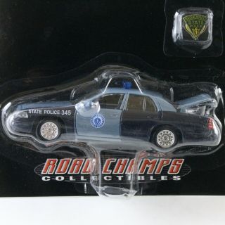 1999 Chevrolet Caprice Massachusetts State Police Series Road Champs 1:43 W/ Pin