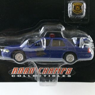 Chevy Caprice Michigan State Police Series Road Champs 1:43 W/ Pin