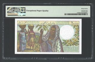 Djibouti 1000 Francs ND (1991) P37e Uncirculated Grade 67 2