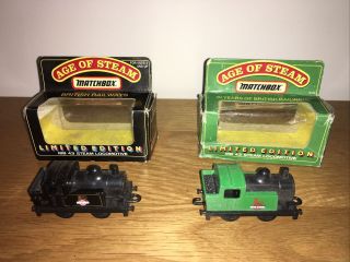 2 Age Of Steam Matchbox Limited Edition Mb British Railways Steam Locomotives