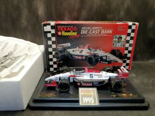 Texaco Havoline Racing - 1995 Michael Andretti Die Cast Bank