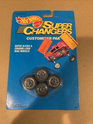 Hot Wheels Changers Customizer Pak - Mattel 1989 - Set Of 2