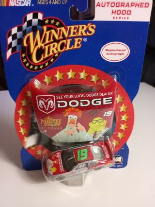 (4) Jeremy Mayfield 19 Dodge 1/64 Winners Circle Hood 2