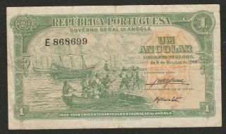 1948 Angola 1 Angolar Note