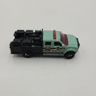 2010 Ford F - 550 Superduty Fire Truck - Diecast 1:64 Scale Loose
