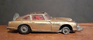 Old Corgi Toys James Bond 007 Aston Martin DB5 Model Car for Spares 2