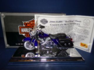 Vintage Harley Davidson Die Cast Maisto Model 2000 Flhrc Road King Classic