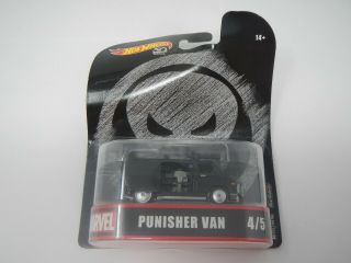 Hot Wheels Marvel Punisher Van Real Riders 4/5 (1)