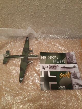 Atlas 1/144 Heinkel He 177 Diecast Aircraft Loose
