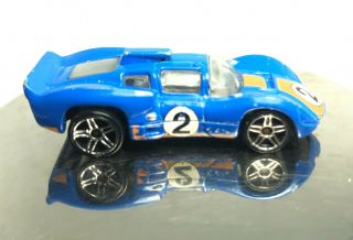 2007 Hot Wheels Chaparral 2D Blue W/ PR5 Mystery Car 2