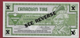 Canadian Tire Money - Counter - Stamped Charles Michael Hollingshead