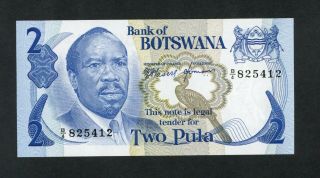 Botswana 2 Pula (1976) Pick 2 Unc.