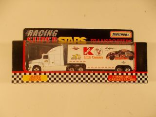 Matchbox Racing Stars Transporters 1996 Nascar Kmart/little Caesars Racing