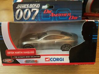 Corgi Ty05701 James Bond 007 Aston Martin Vanquish Die Another Day Car - Boxed