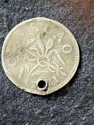 1821 Curacao 1 Reaal,  Km 26.  1 113,  000 Coins Melted In 1827 Of The 120,  655 Minted