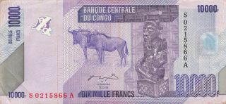 Congo 10000 Francs 2005 P - 103a