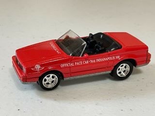 Johnny Lightning Red Cadillac Allante Official Pace Car 1992 Indianapolis 500