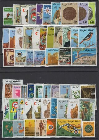 Dj147776/ Morocco / Y&t 820 / 871 Mnh – Complete Years 1979 - 1980