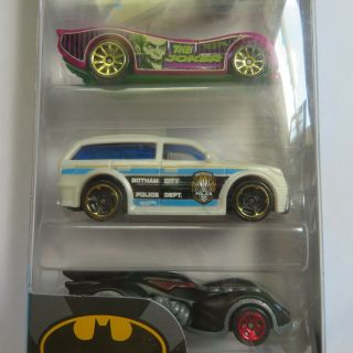 Hot Wheels 5 Pack Batman with Joker - 2016 2