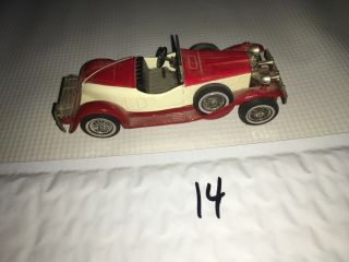 Matchbox - 1931 Stutz Bearcat - Models Of Yesteryear - No Y - 14 - Red 1974