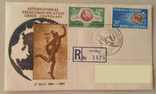 South Africa First Day Cover - Itu Centenary - 17/05/1965