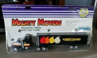 Ertl Might Movers Northland Motor Oils & Lub.  1186 Kenworth T600a W/trailer