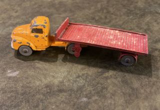 Vintage Dublo Dinky Toys Bedford Articulated Flat Truck 72