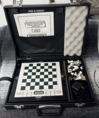 Rare Vintage Fidelity Mach Iv 2325 Model 6129 Chess Challenger Computer 1988